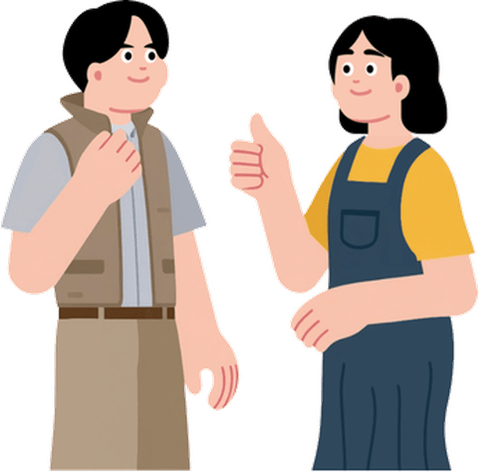 Deux personnes qui recommandent Mon Bien Neuf
